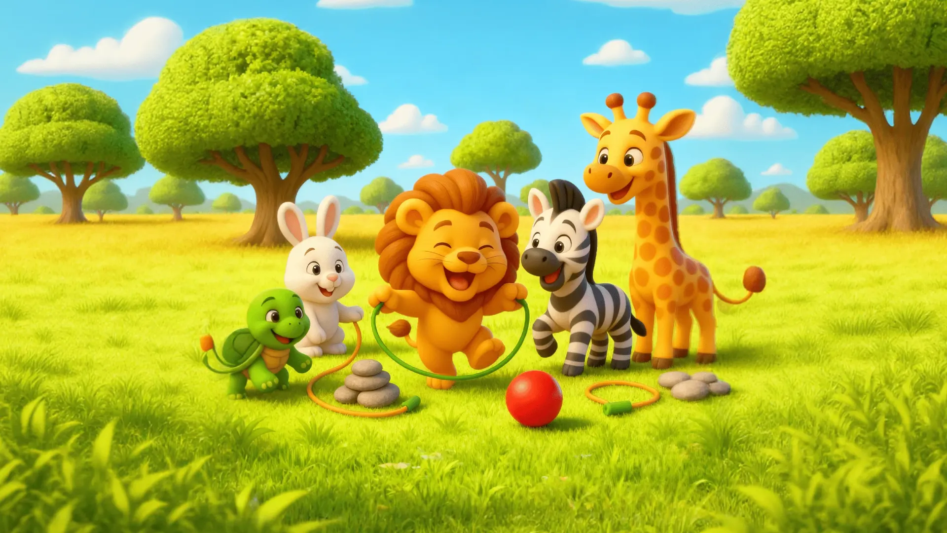 Story Time: More fun together scene artwork