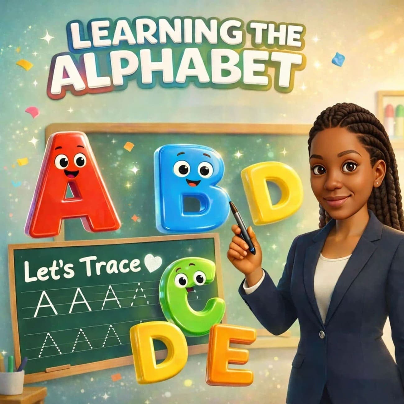 Learning English Alphabet